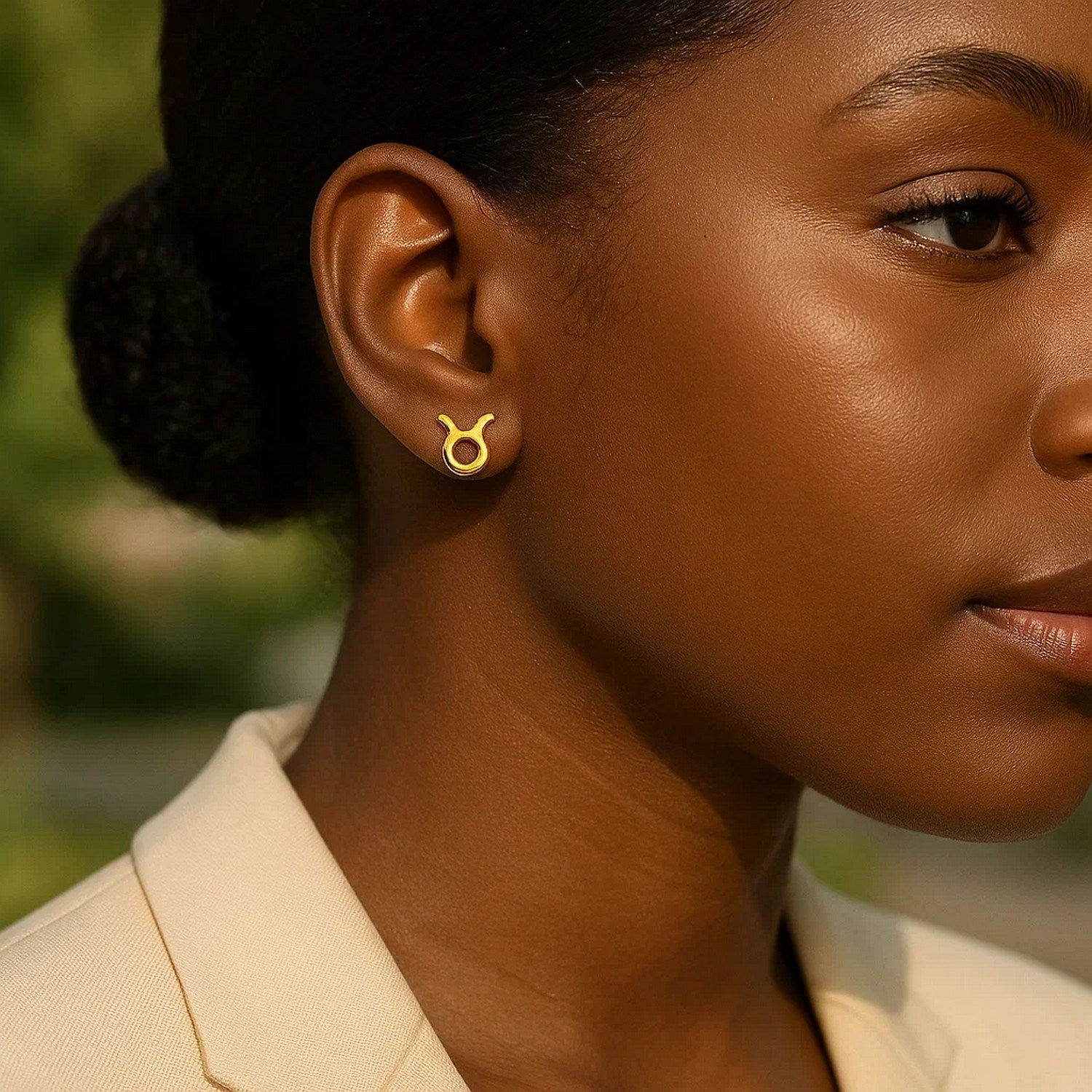 Elegant 14k yellow gold polished stud earrings showcasing a timeless design for sophisticated style.