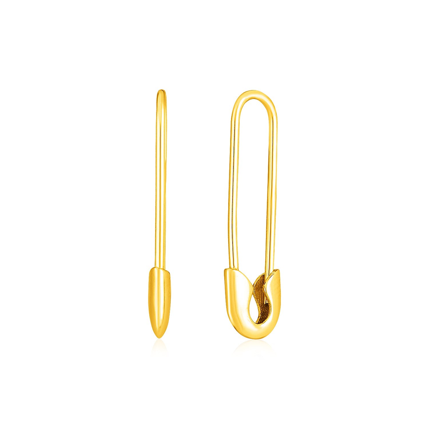14k yellow gold textured dangle earrings with a modern design, perfect for elegant occasions and everyday luxury.
