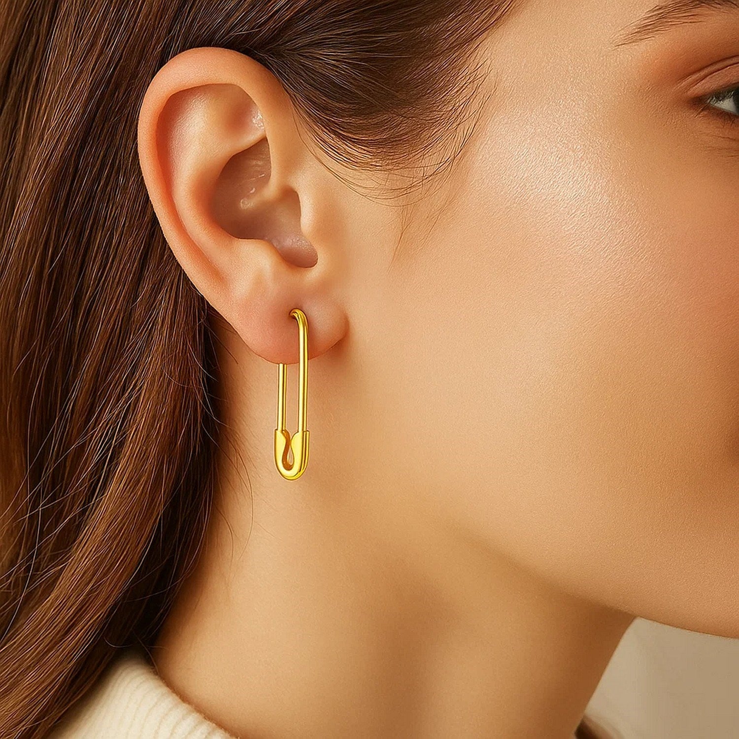 14k yellow gold textured dangle earrings with modern design, perfect for elegant occasions and everyday luxury.