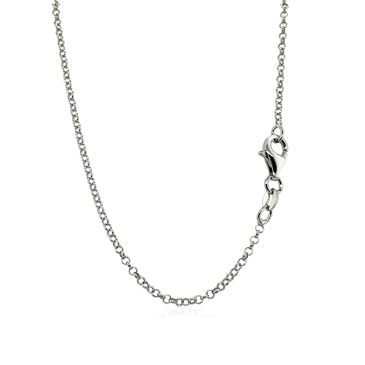 Sterling silver 17-inch necklace featuring a modern dream catcher pendant, exuding luxury and elegance.