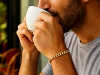 14 Karat Gelbgold Lite Panzerarmband (6,20 mm)