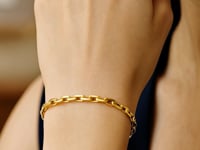 Französisches Ankerkettenarmband aus 14 Karat Gelbgold (2,50 mm)