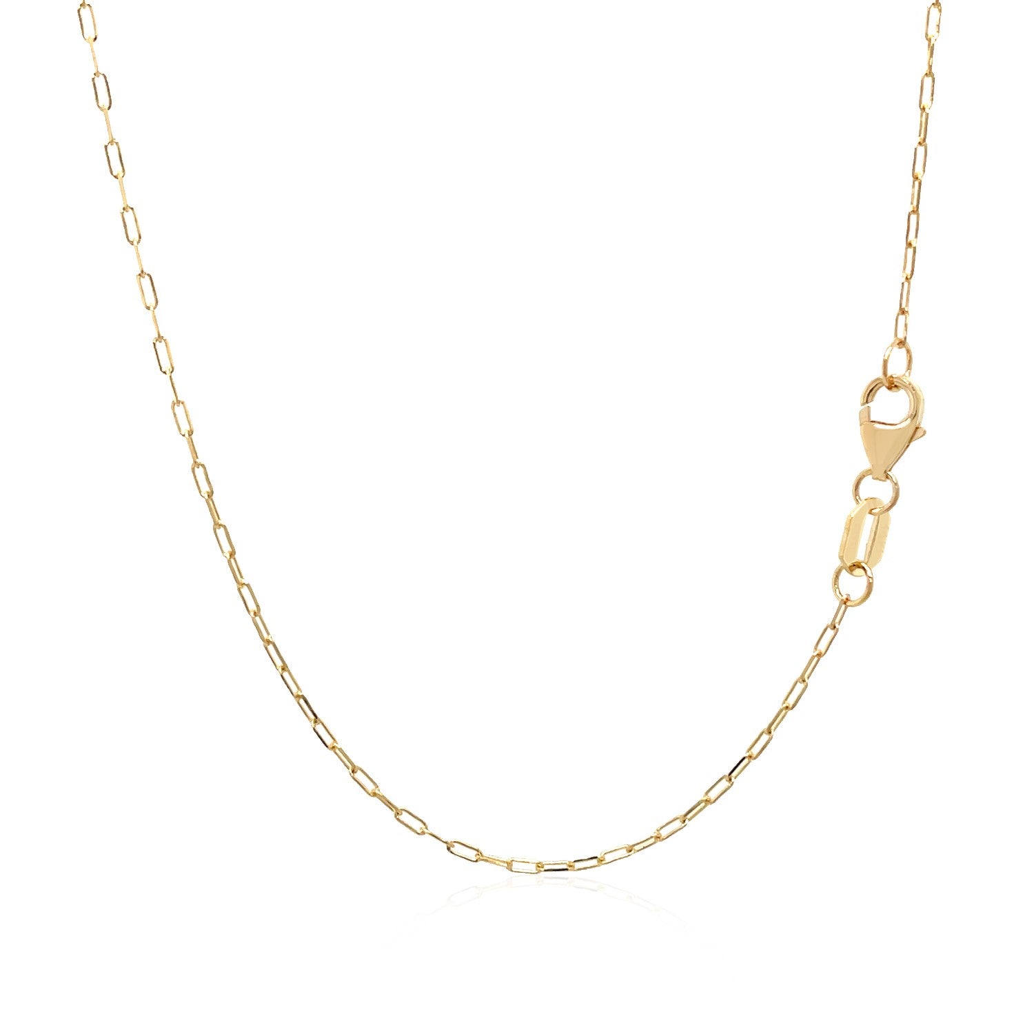 14k yellow gold necklace featuring polished butterflies and beads, 18-inch length, contemporary luxury design.