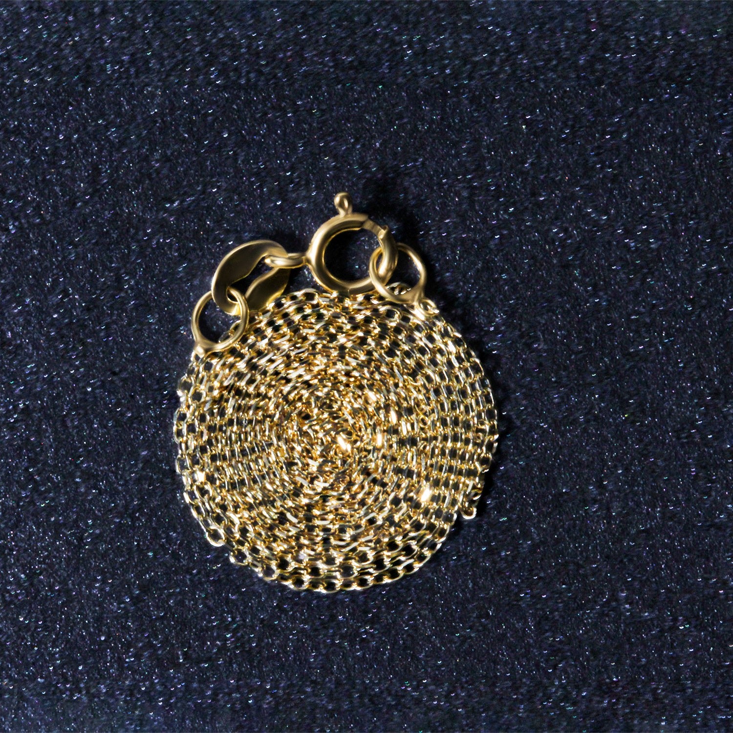 Elegant 10k yellow gold diamond cut cable link chain featuring delicate links, perfect for layering or standalone wear.