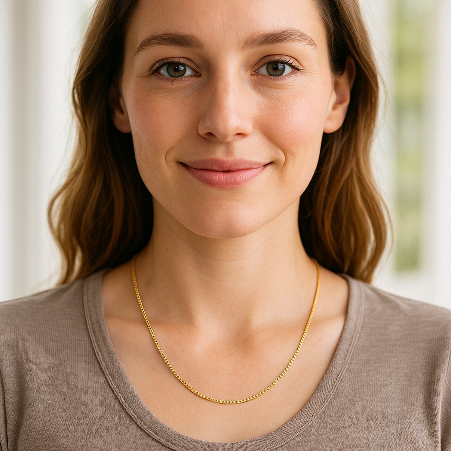 10k Yellow Gold Classic Box Chain (1.40 mm)