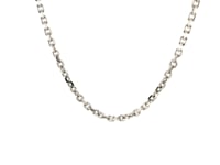 Chaîne câble en argent sterling plaqué rhodium (2,75 mm)