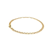3.2 mm "Mariner" 14K Yellow Gold Anklet Chain