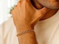 10 Karat Gelbgold Light Miami Cuban Armband (5,50 mm)