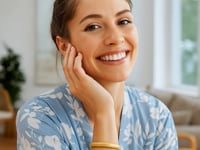 Großes, dehnbares Mesh-Armband aus 14 Karat Gelbgold (8,80 mm)