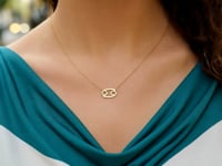 Necklace "Cancer" in 14K Gold